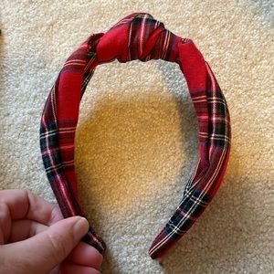 EUC Plaid Cotton Jcrew Headband